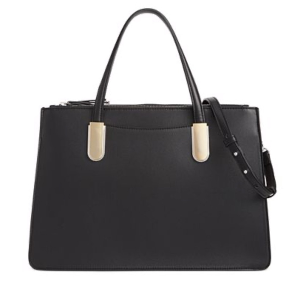 NWT Alfani Multi Zip Satchel - Picture 4 of 14